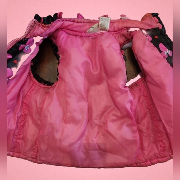 🎀Minnie Mouse Puffer🎀 Vest Size 3T - Picture 3 of 4
